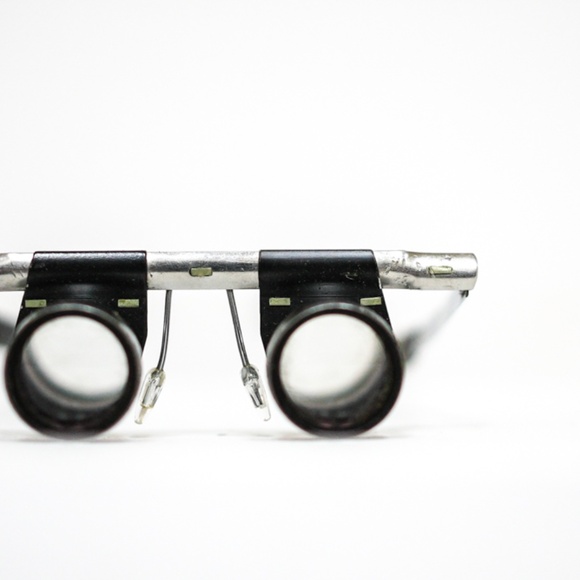 Vintage Eyeglasses Glasses binocular Loupes Telescope - Picture 2 of 5